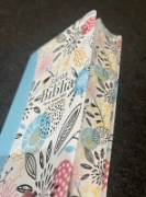 Imagen de Biblia RVR1960 Letra Grande Flexcover Multifloral Azul