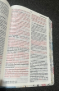 Imagen de Biblia RVR1960 Letra Grande Flexcover Multifloral Azul