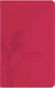 Imagen de Santa Biblia de Promesas RVR-1960, Tamaño Manual / Letra grande, Piel especial, Fucsia