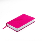 Imagen de Santa Biblia de Promesas RVR-1960, Tamaño Manual / Letra grande, Piel especial, Fucsia