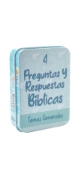 Imagen de Preguntas y respuestas bíblicas 4: Temas generales (Caja de metal)