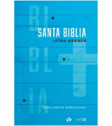 Imagen de Biblia NVI, Letra Grande, Rústica, Azul