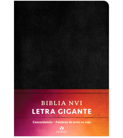 Imagen de Biblia NVI, Letra Gigante, Piel Especial, Negra