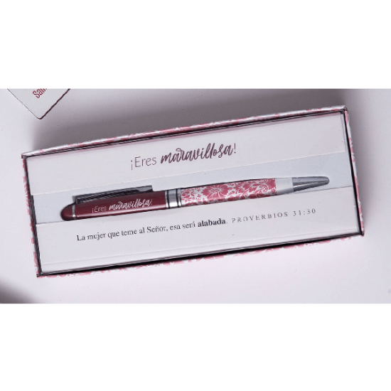 Imagen de Bolígrafo de lujo en caja de regalo. Eres maravillosa