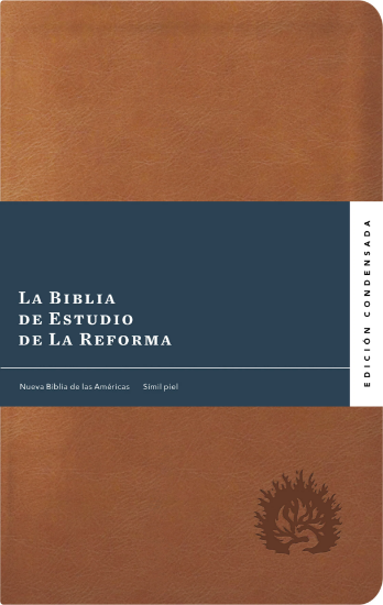 Imagen de La Biblia de Estudio de La Reforma, Edición Condensada, Simil piel, Café 