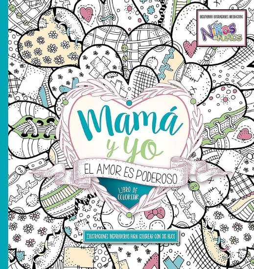 Imagen de Mamá y yo El amor es poderoso / libro de colorear