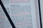 Imagen de Biblia RVR 1960 letra grande tamaño manual, símil piel León de Juda