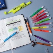 Imagen de Gel Highlighters, Bible Highlighter, Pack of 12, No Bleed Highlighter, Dry Highlighter