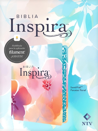 Imagen de Biblia Inspira NTV con Filament - Paraiso Floral