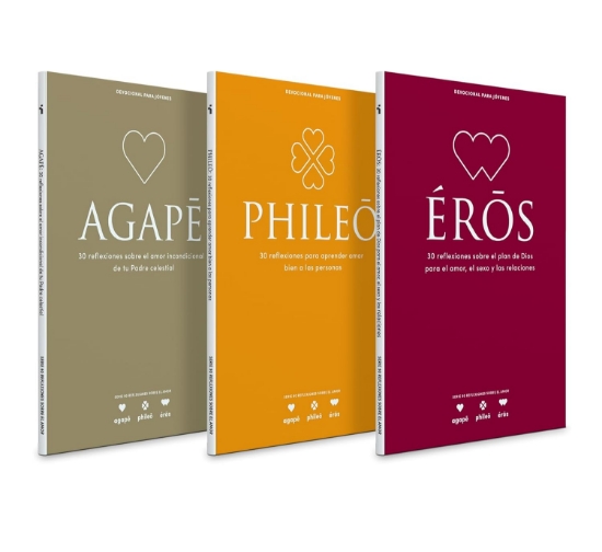 Imagen de Tres amores - La serie completa: 90 reflexiones sobre el amor