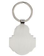 Imagen de Be Strong in the Lord Lion Silver Metal Keychain - Ephesians 6:10