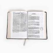 Imagen de RVR 1960 Biblia del Pescador: Edición liderazgo, negro piel fabricada