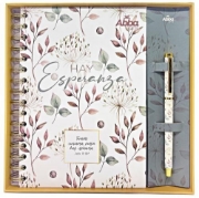 Imagen de Set Libreta y Bolígrafo | Hay Esperanza | Job 11:18