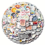 Imagen de Stickers - 100 unidades de frases en inglés y en español