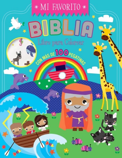 Imagen de Biblia - Libro para colorear con pegatinas