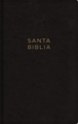 Imagen de NBLA, Santa Biblia, Ultrafina, Letra grande, Leathersoft, Negro, Palabras de Jesús en rojo, con cierre