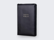 Imagen de NBLA, Santa Biblia, Ultrafina, Letra grande, Leathersoft, Negro, Palabras de Jesús en rojo, con cierre