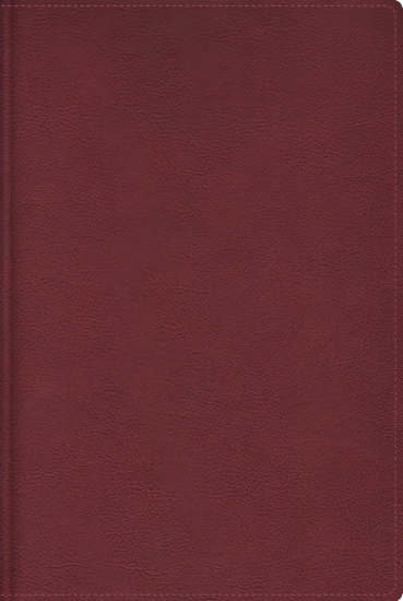 Imagen de RVR, Biblia de estudio trasfondo cultural (El contexto lo cambia todo), Leathersoft, Rojo vino, Interior a color, Comfort Print