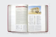Imagen de RVR, Biblia de estudio trasfondo cultural (El contexto lo cambia todo), Leathersoft, Rojo vino, Interior a color, Comfort Print