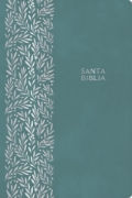 Imagen de RVR 1960 Biblia letra gigante, verde esmeralda, símil piel