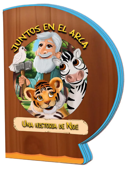 Imagen de Juntos en el arca - Una historia de Noé - Libro de Foami