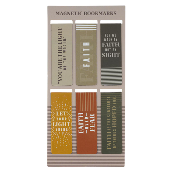 Imagen de Faith and Light Magnetic Bookmark Set