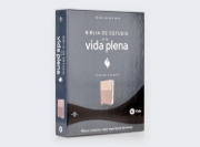 Imagen de RVR60, Biblia de estudio de la vida plena, Edición clásica, Leathersoft dos tonos Oro rosa, Palabras de Jesús en rojo, Comfort Print