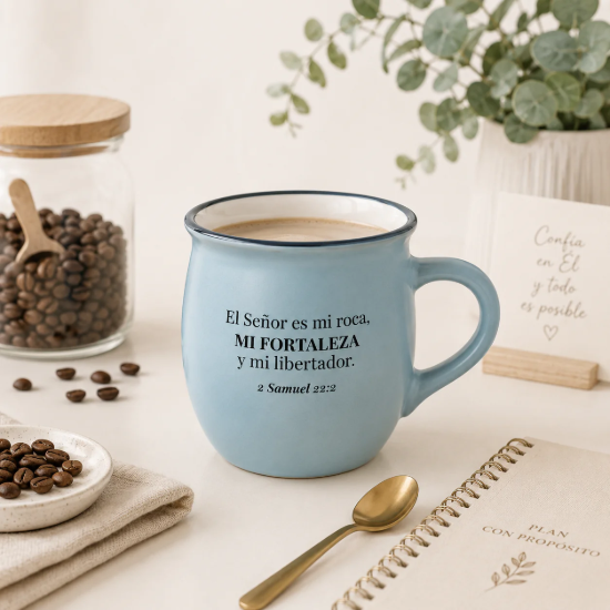 Imagen de Taza Colección Victoria. El Señor es mi roca. 2 Samuel 22:2