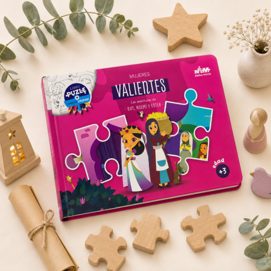 Imagen de Libro Puzzle – Mujeres Valientes (Rut, Noemí y Ester)