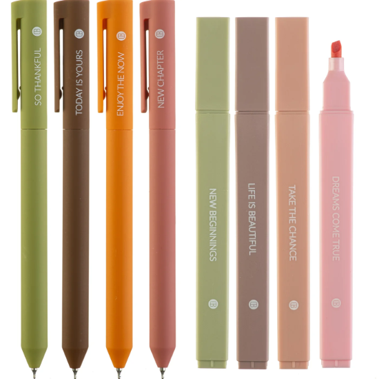Imagen de Bible   Highlighters   and   Gel   Pens   Set   (8   Pack)   -   Dreams