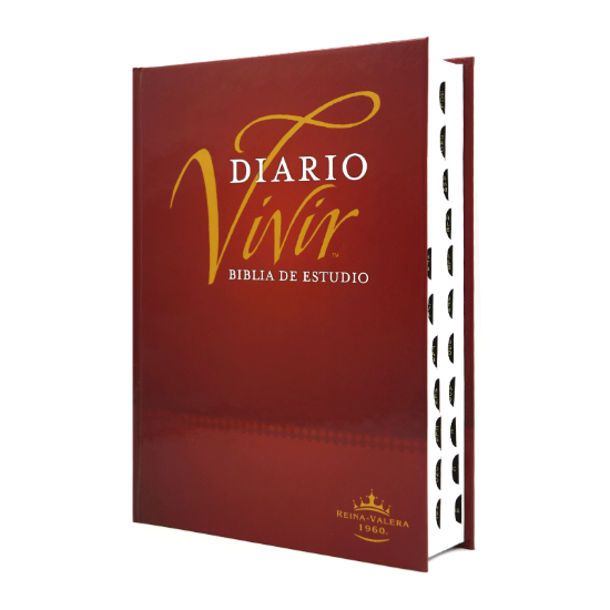 Imagen de Biblia de estudio del diario vivir RVR60 con índice (tapa dura)