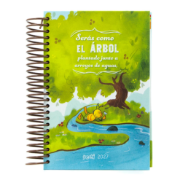 Imagen de Agenda Árbol frondoso, anillada