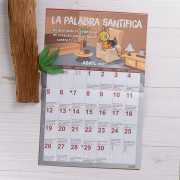 Imagen de Calendario de pared Pechi 2027 La Biblia en tu vida