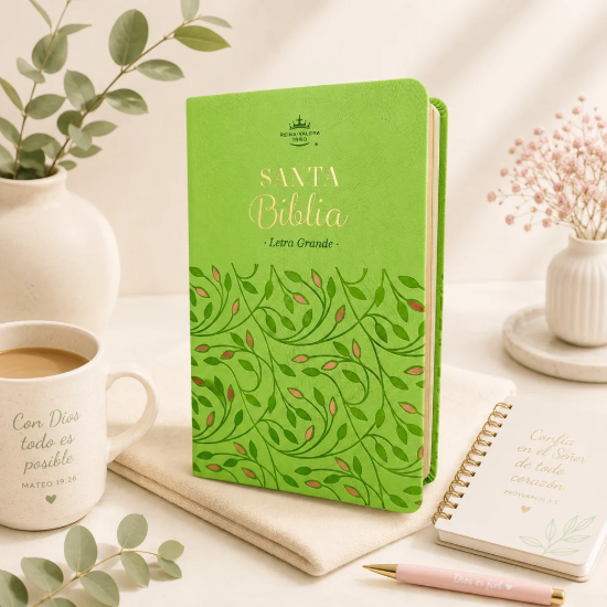 Imagen de Biblia RVR60 Obsequios y Premios Verde Olivo