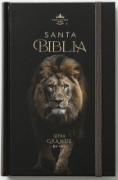 Imagen de Biblia RVR60 Tamaño manual Letra Grande Tapa dura con elástico: León de Judá