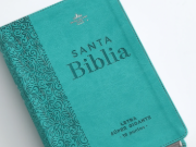 Imagen de Biblia RVR 1960, Letra Súper Gigante, imitación piel turquesa