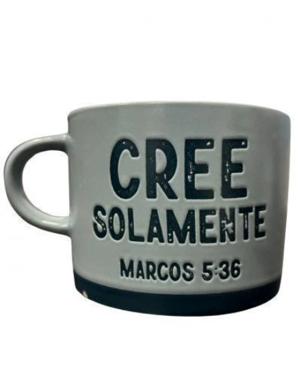 Imagen de Taza 14 OZ Roca Firme. Cree Solamente