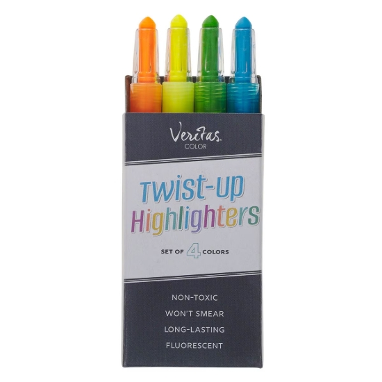 Imagen de Veritas Twist-Up Highlighters 4-piece Set