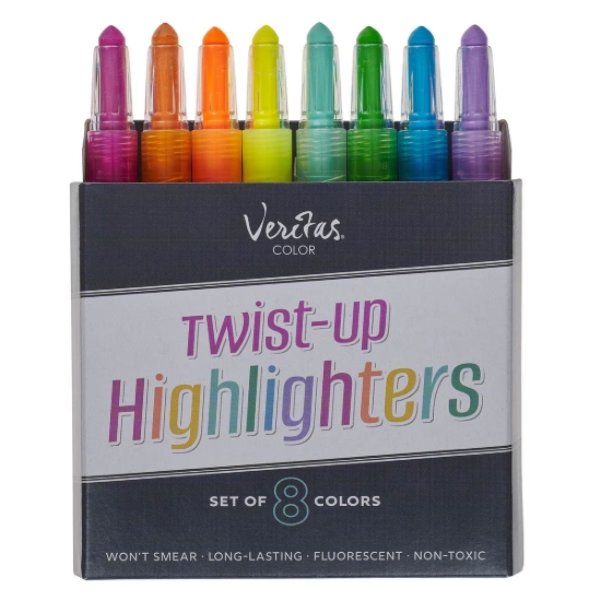 Imagen de Veritas Twist-Up Highlighters 8-piece Set