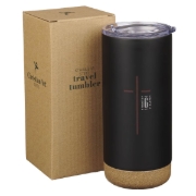 Imagen de Man of God Black Stainless Steel Tumbler - 1 Timothy 6:11