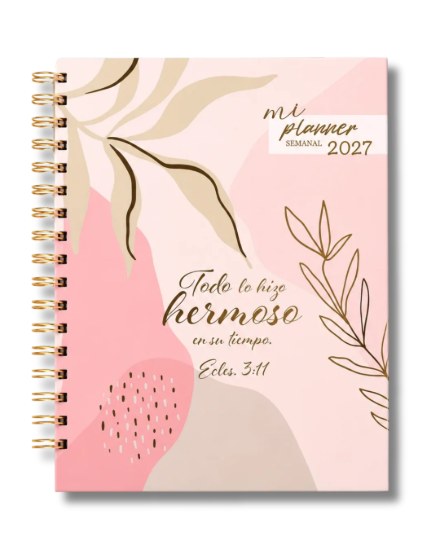 Imagen de Planner 2027 | Rosado