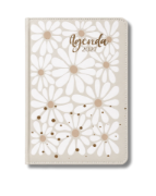 Imagen de Agenda 2027 | Flores Crema Piel