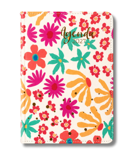 Imagen de Agenda 2027 | Floral Colores Piel