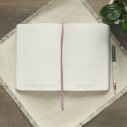 Imagen de Trust in the Lord Mauve Faux Leather Hardcover Journal - Proverbs 3:5